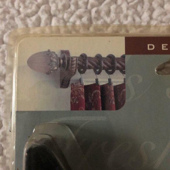 New - Designer Series Fresh Finial Curtain Brackets - Windows with an Attitude!" - Picture 2 of 4